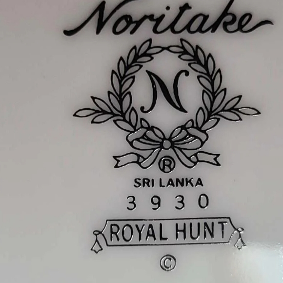 Noritake Royal Hunt Bread Plate - Picture 2 of 2